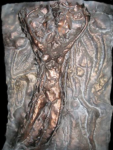 Original Abstract Women Sculpture by Johnes Ruta  AzothGallery