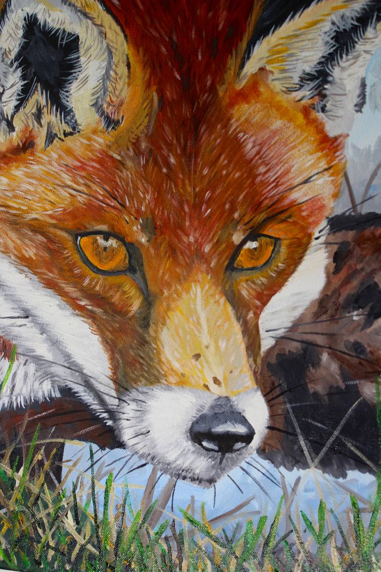 Original Figurative Animal Painting by Daniel Navarrete