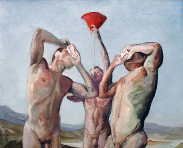 Original Nude Painting by Joel Parker