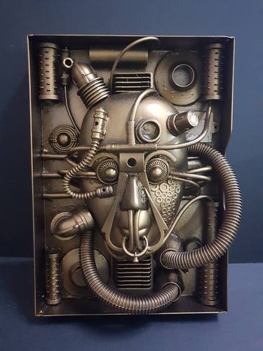 Original Abstract Portrait Sculpture by nihal Weerasinghe