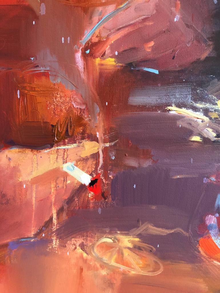 Original Abstract Expressionism Abstract Painting by Tatyana Bashtannik