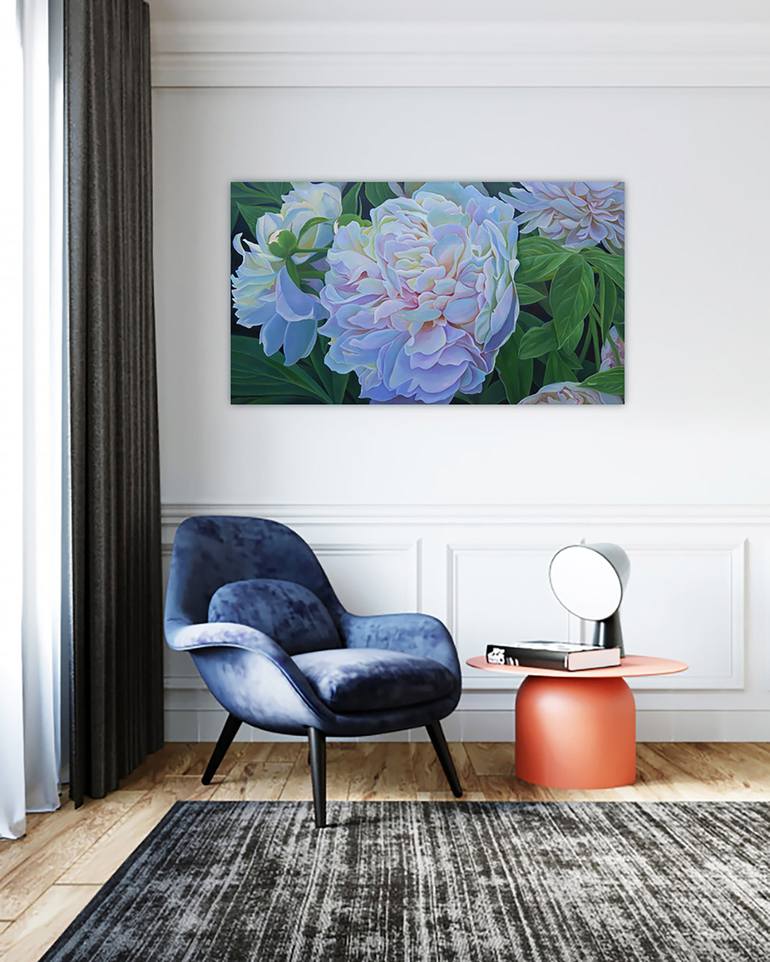 Original Floral Painting by Tueai La