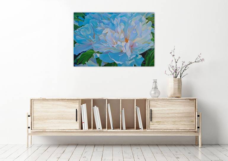 Original Floral Painting by Tueai La