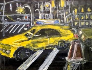 Print of Expressionism Car Paintings by Ron Silver