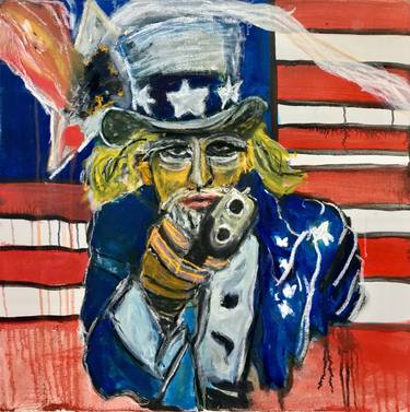 Print of Portraiture Political Paintings by Ron Silver