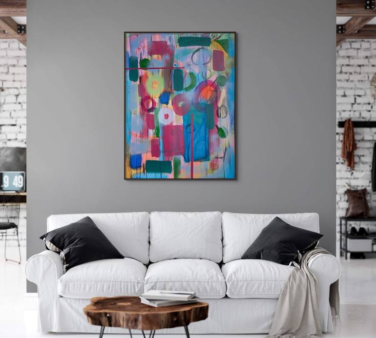 Original Abstract Painting by John Bishop