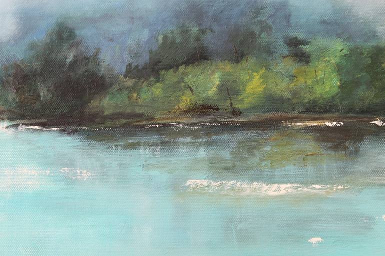 Original Impressionism Landscape Painting by Julie Webster