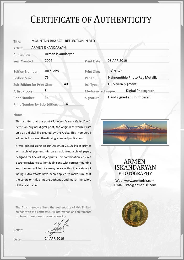 Original Other Landscape Photography by Armen Iskandaryan