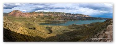 Window to Armenia · Azat Reservoir · Armenian Planet · Panoramic Landscape Photograph · Fine Art · AZR805P10 · 64in - Limited Edition of 100 thumb