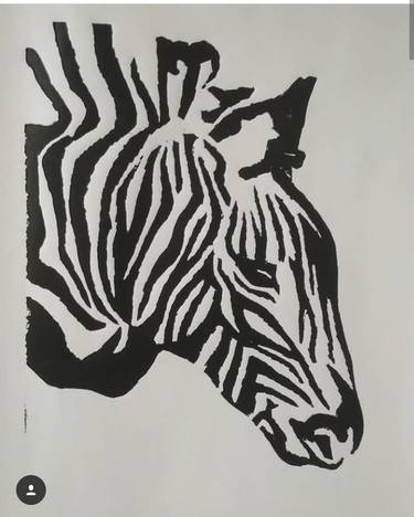 Zebra print thumb
