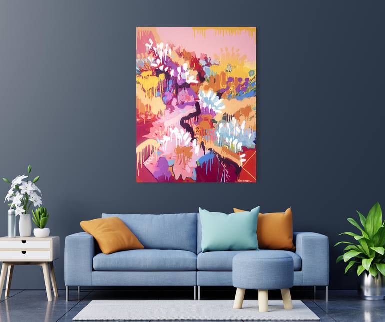 Original Expressionism Abstract Painting by Nataliia Karavan