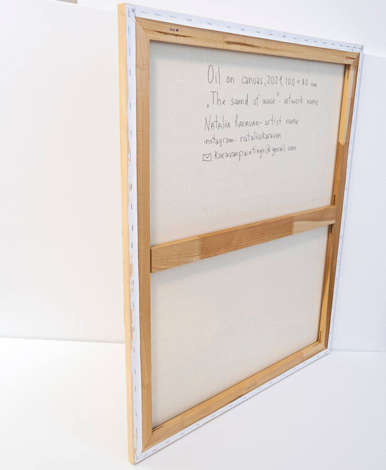 Original Abstract Expressionism Abstract Painting by Nataliia Karavan