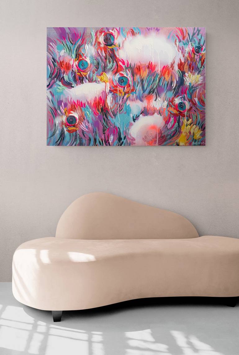 Original Abstract Painting by Nataliia Karavan