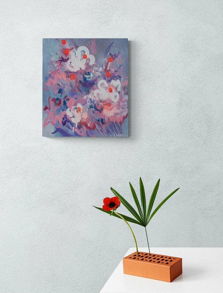 Original Abstract Painting by Nataliia Karavan