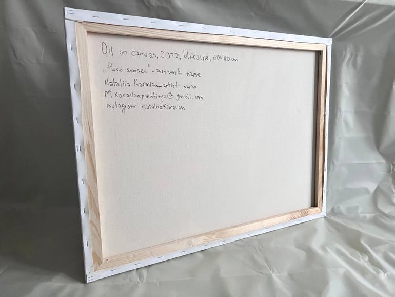 Original Abstract Expressionism People Painting by Nataliia Karavan