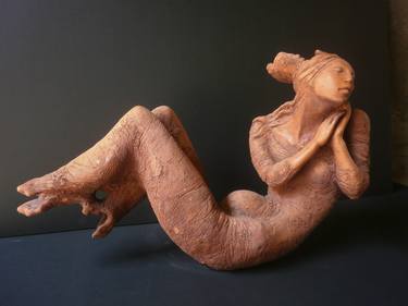 Original Conceptual Women Sculpture by Mirella Gerosa