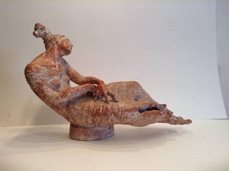 Original Conceptual Women Sculpture by Mirella Gerosa