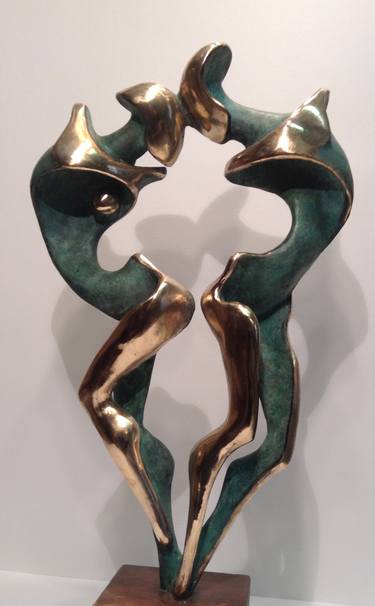 Original Conceptual Abstract Sculpture by Mirella Gerosa