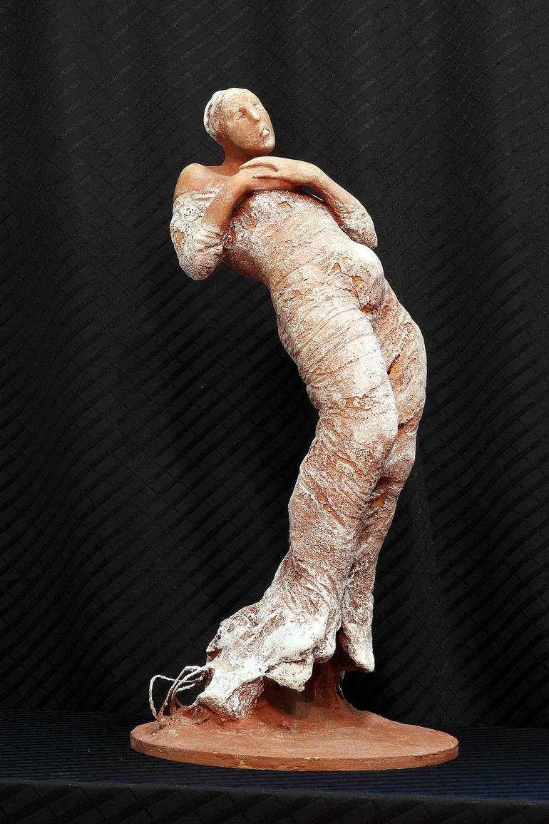 Original Conceptual Women Sculpture by Mirella Gerosa