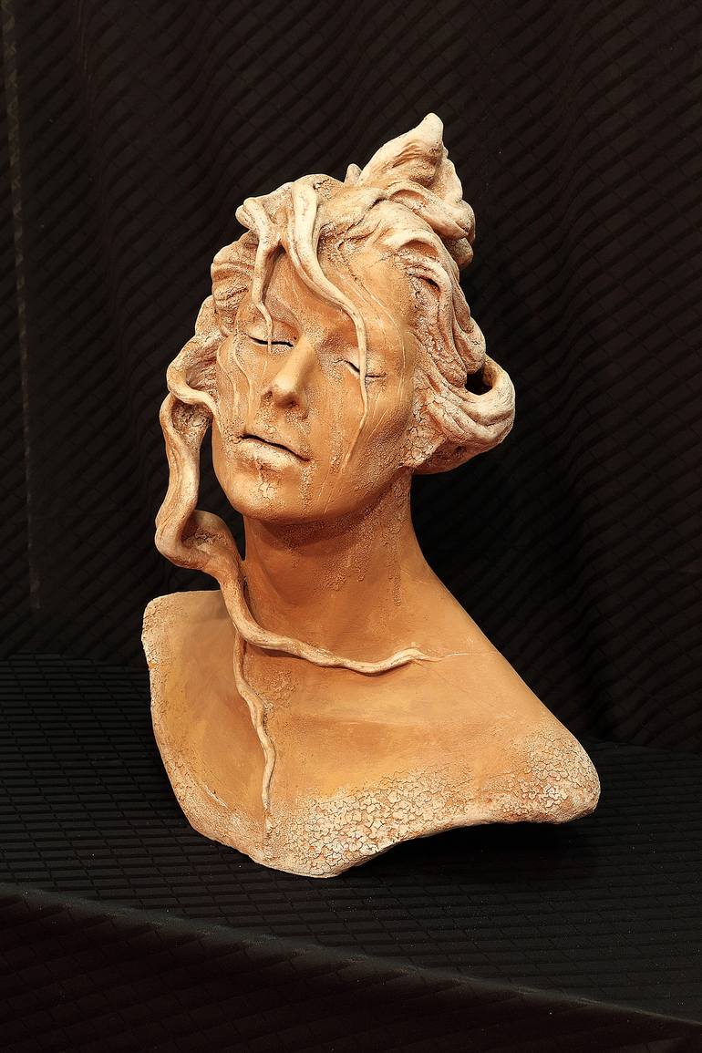 Original Conceptual Women Sculpture by Mirella Gerosa