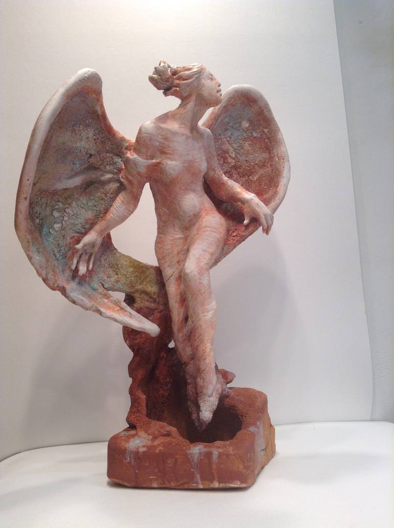 Original Conceptual Women Sculpture by Mirella Gerosa