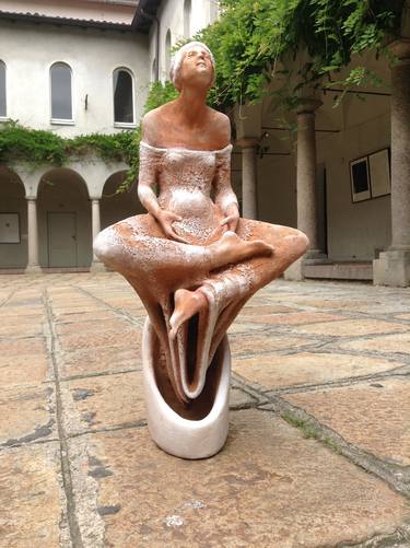 Original Conceptual Women Sculpture by Mirella Gerosa