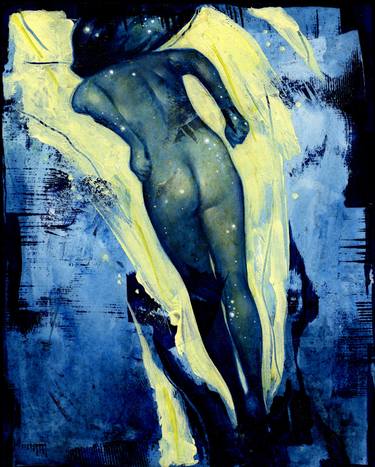 Print of Abstract Nude Paintings by Elan-Sing Mi