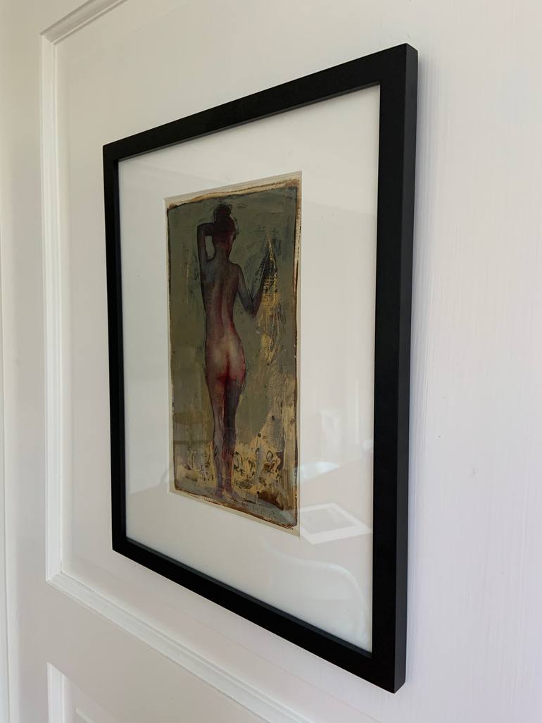 Original Abstract Nude Painting by Elan-Sing Mi