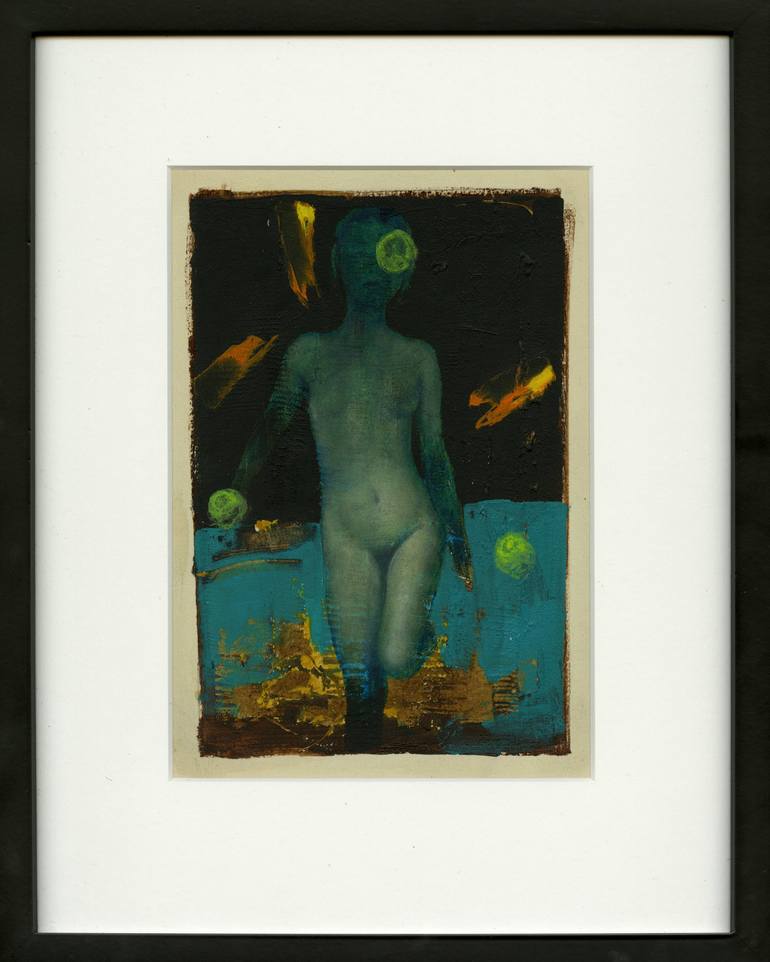 Original Nude Painting by Elan-Sing Mi