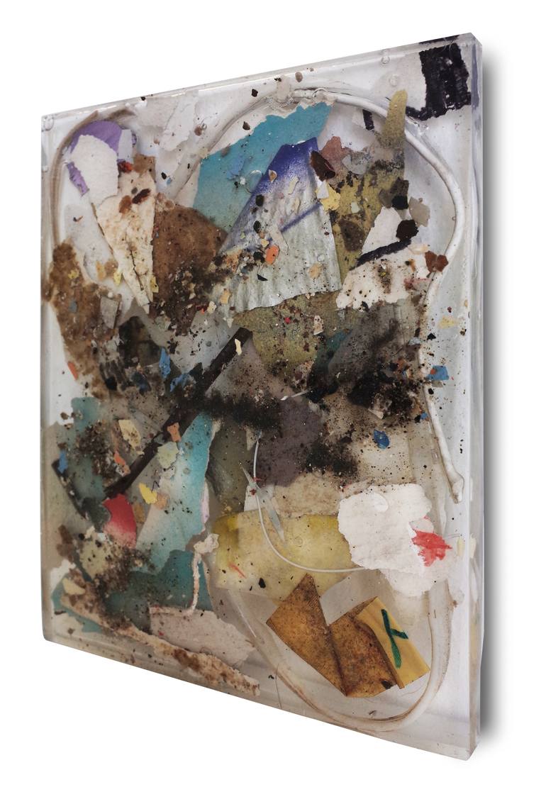 Original Conceptual Abstract Painting by Yang Jazoo