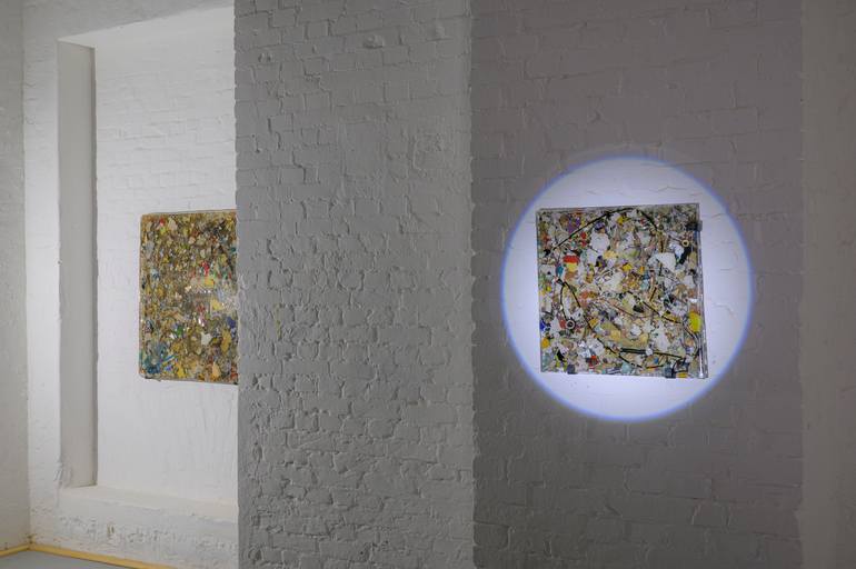 Original Street Art Abstract Painting by Yang Jazoo