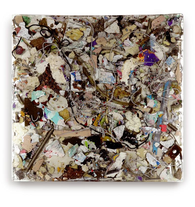 Original Street Art Abstract Painting by Yang Jazoo