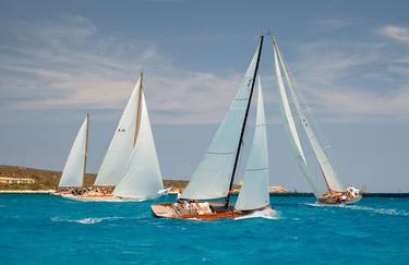 Print of Modern Yacht Photography by Klaus-Dieter Hoffmann