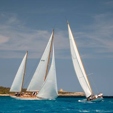 Print of Photorealism Yacht Photography by Klaus-Dieter Hoffmann
