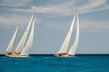 Print of Conceptual Yacht Photography by Klaus-Dieter Hoffmann