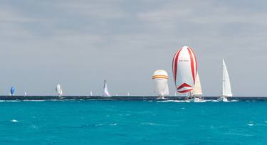 Print of Conceptual Yacht Photography by Klaus-Dieter Hoffmann