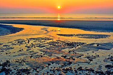 Low Tide Sunrise, Hull MA thumb
