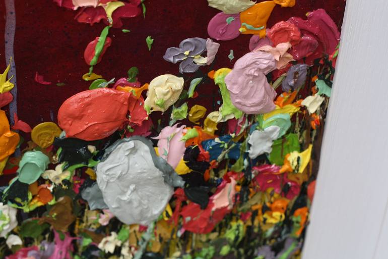 Original Abstract Expressionism Abstract Painting by Lee Herring