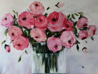 Print of Floral Paintings by Tania Kalinnik