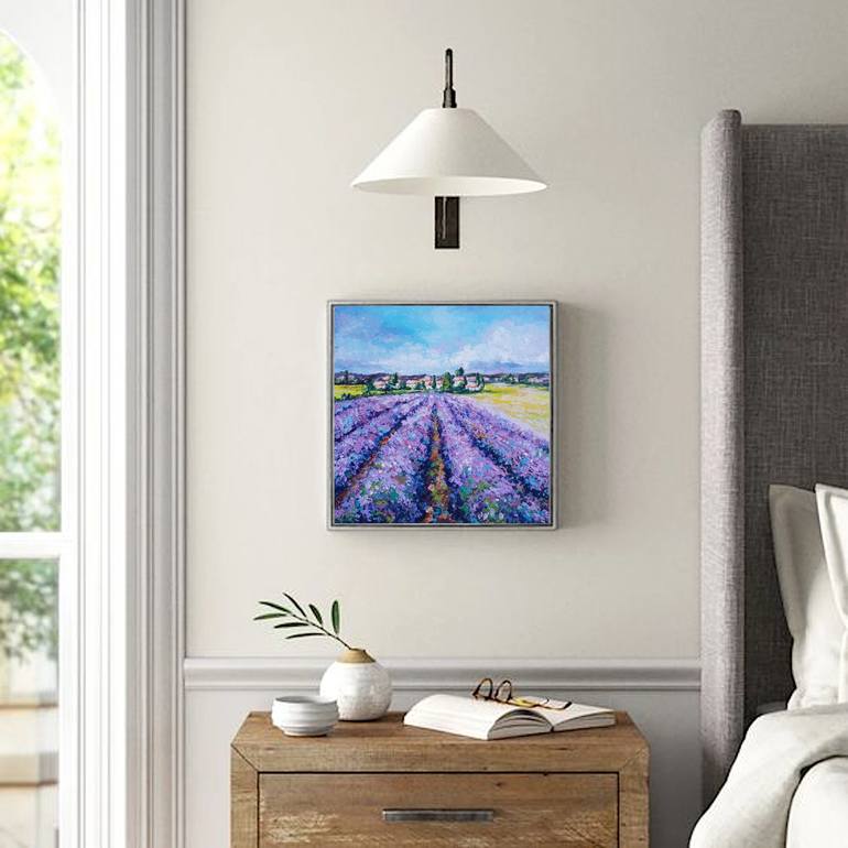 Original Modernism Landscape Painting by Tania Kalinnik