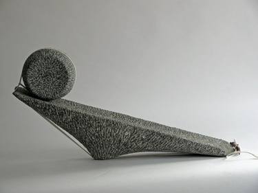 Original Abstract Sculpture by Fieke De Roij