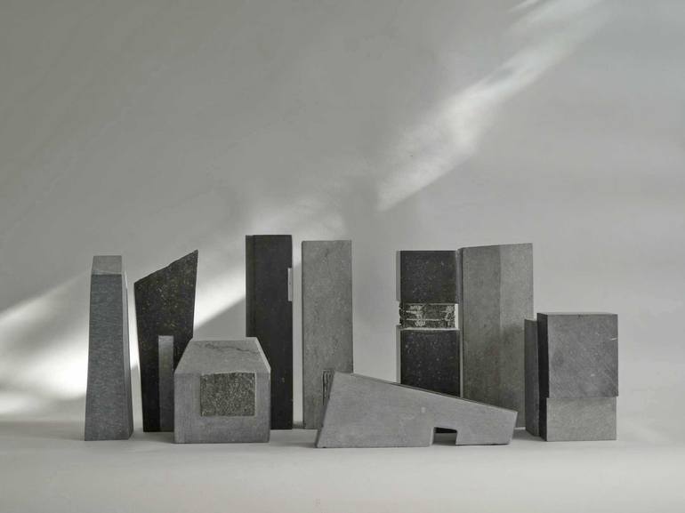 Original Abstract Architecture Sculpture by Fieke De Roij