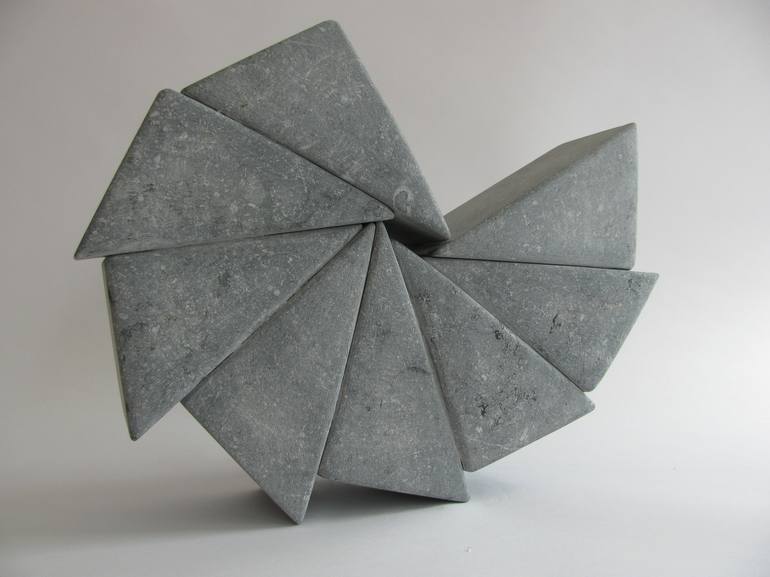 Original Abstract Sculpture by Fieke De Roij