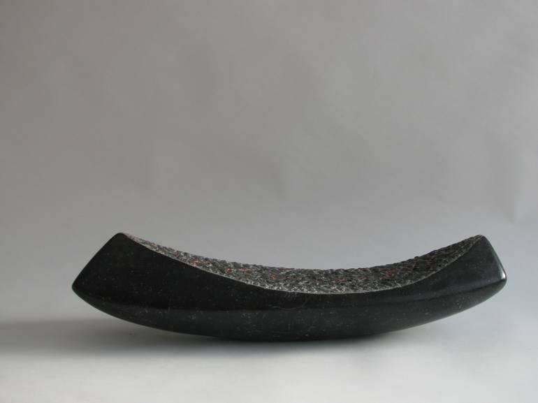 Original Abstract Boat Sculpture by Fieke De Roij