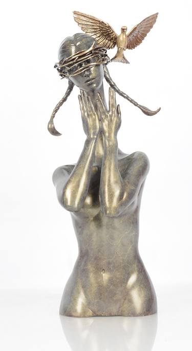 Superior Animals - Quiet jungle，bronze sculpture thumb