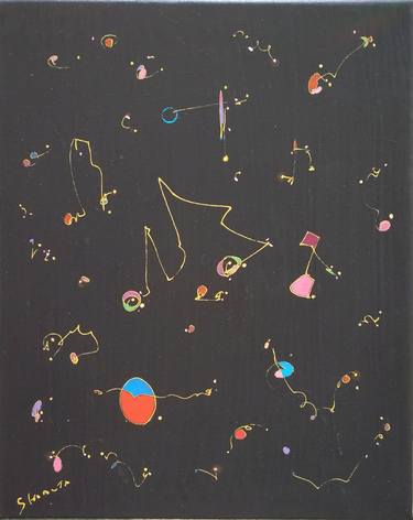 Print of Abstract Paintings by Kaoru Shibuta
