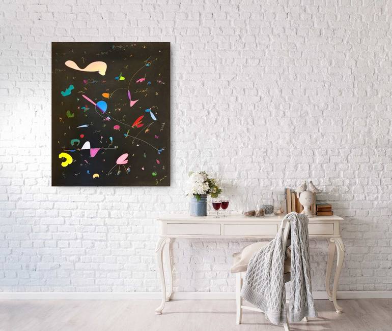 Original Abstract Painting by Kaoru Shibuta