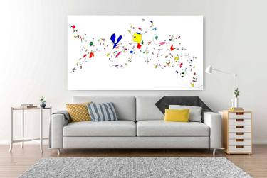 Print of Fine Art Abstract Paintings by Kaoru Shibuta