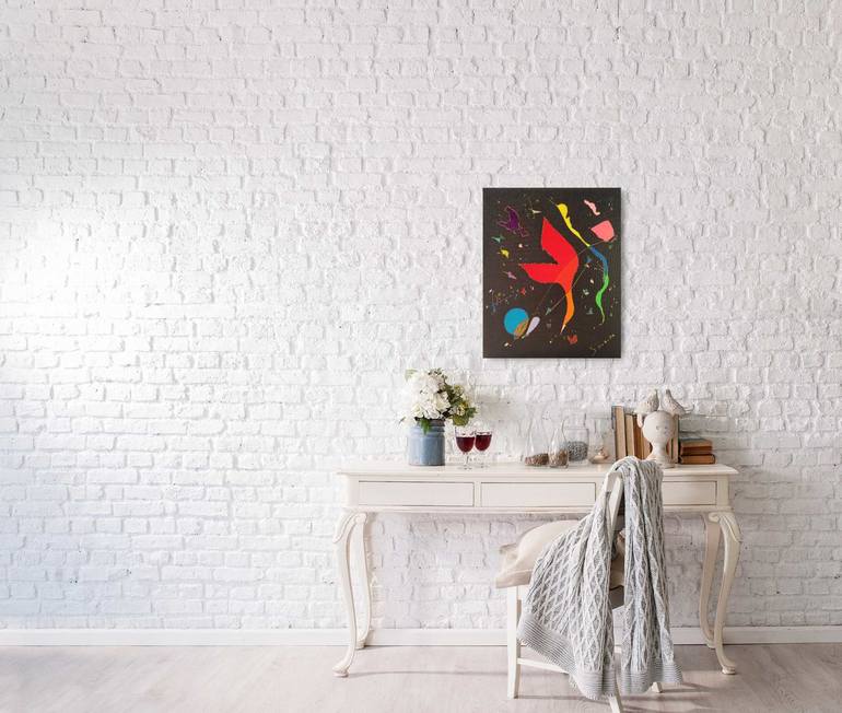 Original Fine Art Abstract Painting by Kaoru Shibuta