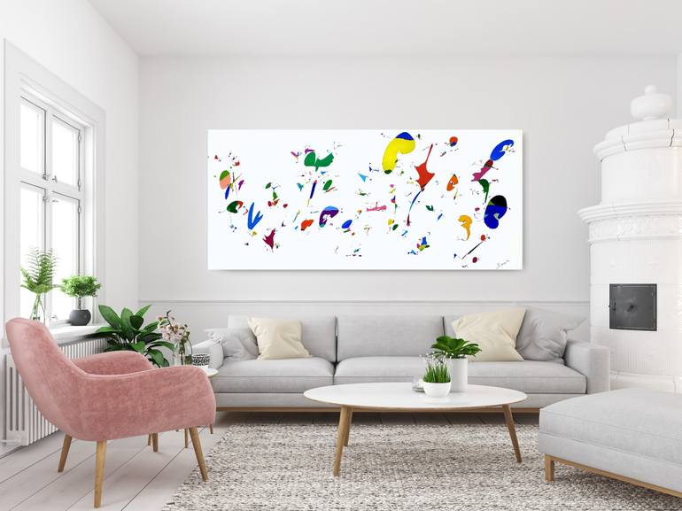 Original Fine Art Abstract Painting by Kaoru Shibuta